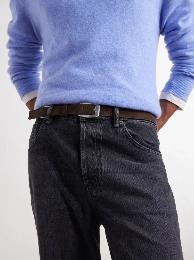 NN.07 2 cm Dual 90025 Suede Belt